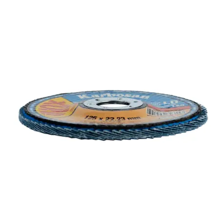 Круг лепестковый конический  KARBOSAN Comfort Line LD ZXR11 125х22мм Р120 - фото 1